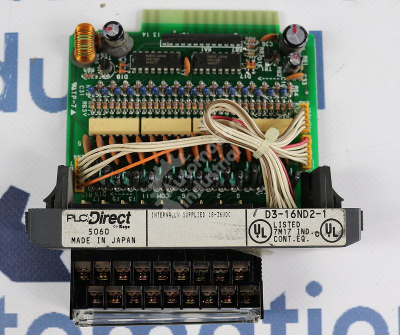 D3-16ND2-1 by Automation Direct 24VDC Input Module DL305 DirectLOGIC 305