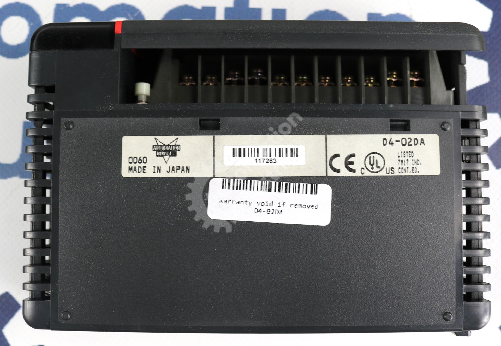 D4-02DA by Automation Direct 24VDC 2 Channel Output Module DL405 DirectLOGIC 405