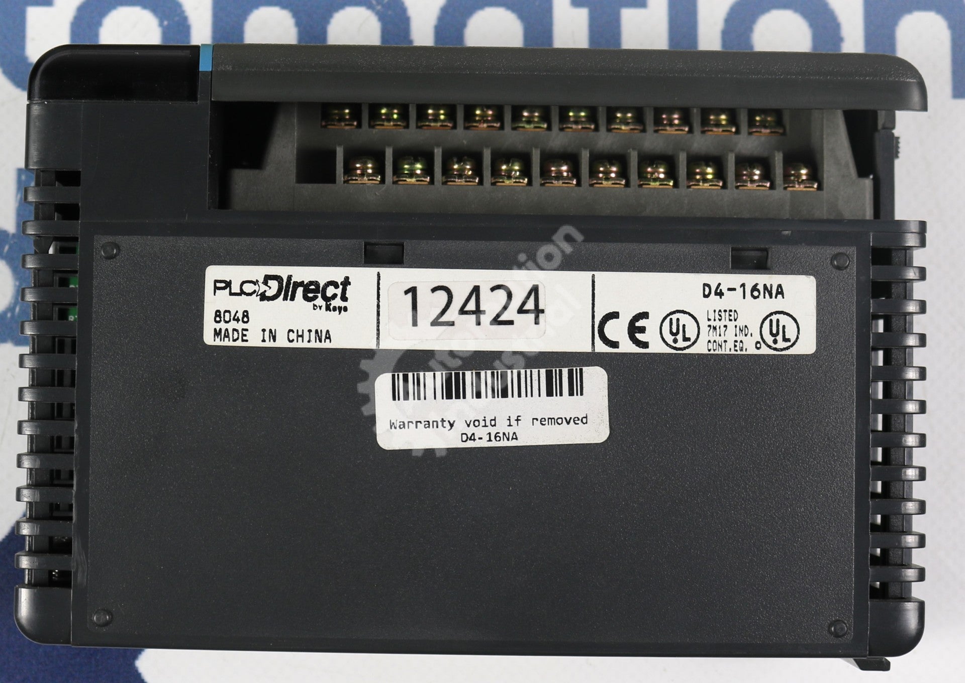 D4-16NA by Automation DIrect Discrete Input Module DL405 DirectLOGIC 405