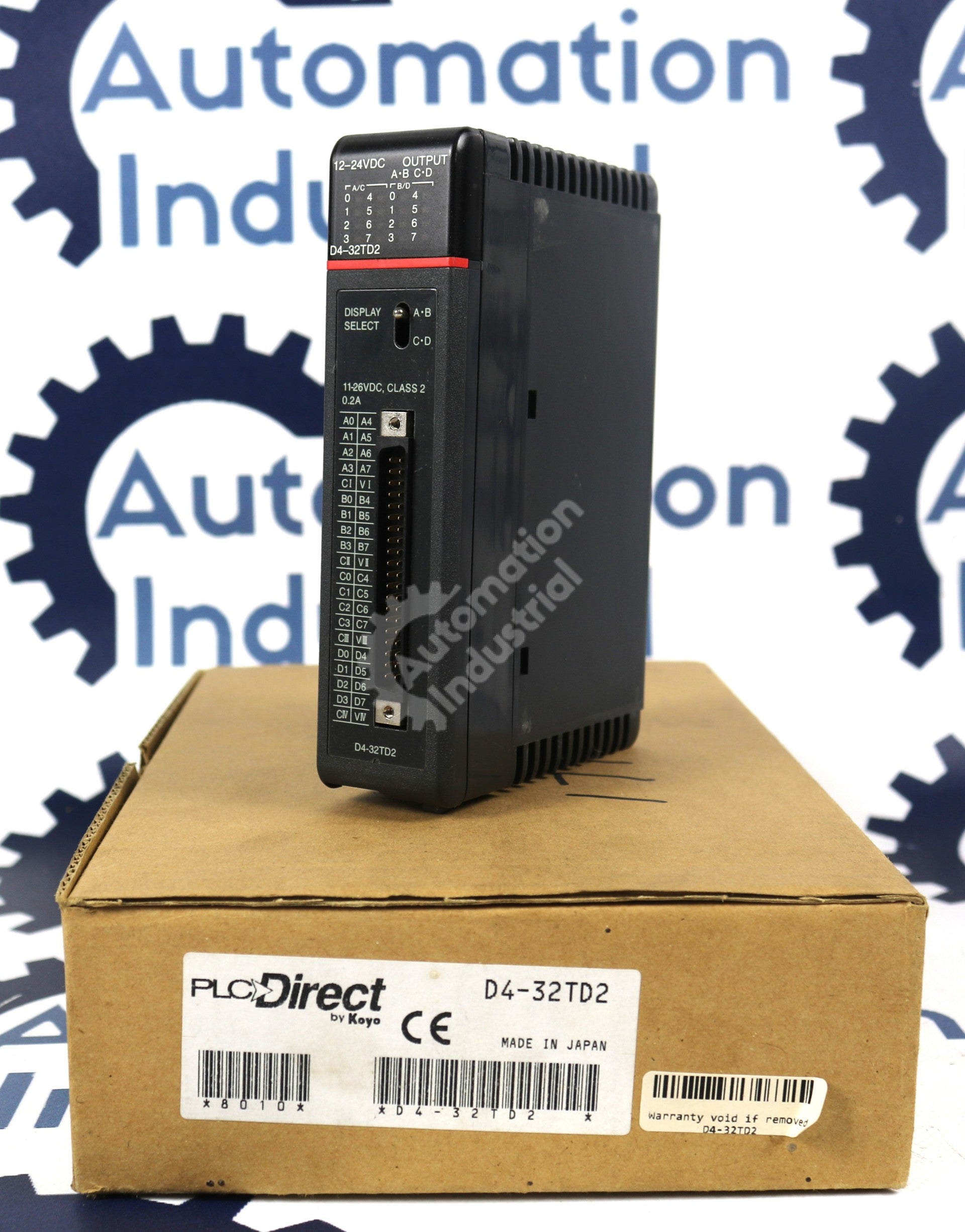 D4-32TD2 by Automation Direct Output Module DL405 New Surplus Factory Package