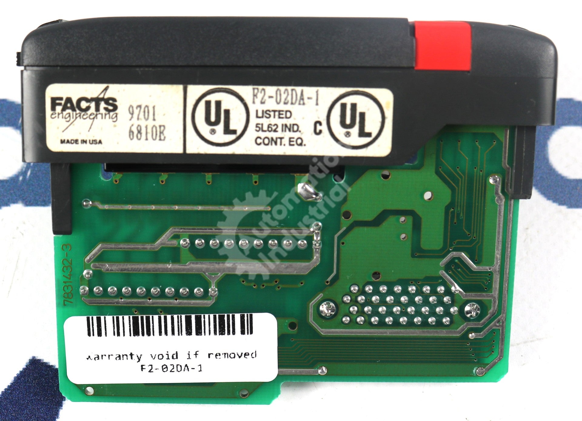 F2-02DA-1 by Facts Engineering Analog Output Module DL205 DirectLOGIC 205