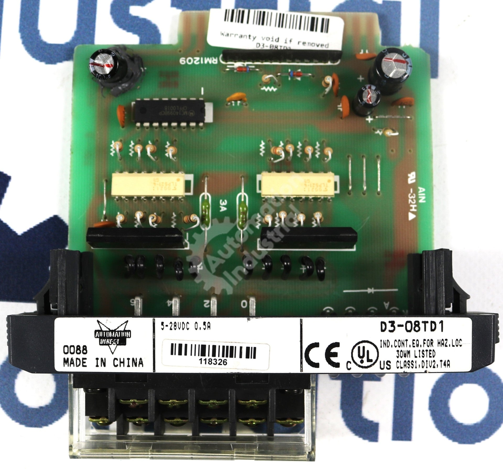 D3-08TD1 by Automation Direct 6-24VDC Output Module DirectLOGIC 305 New No Box