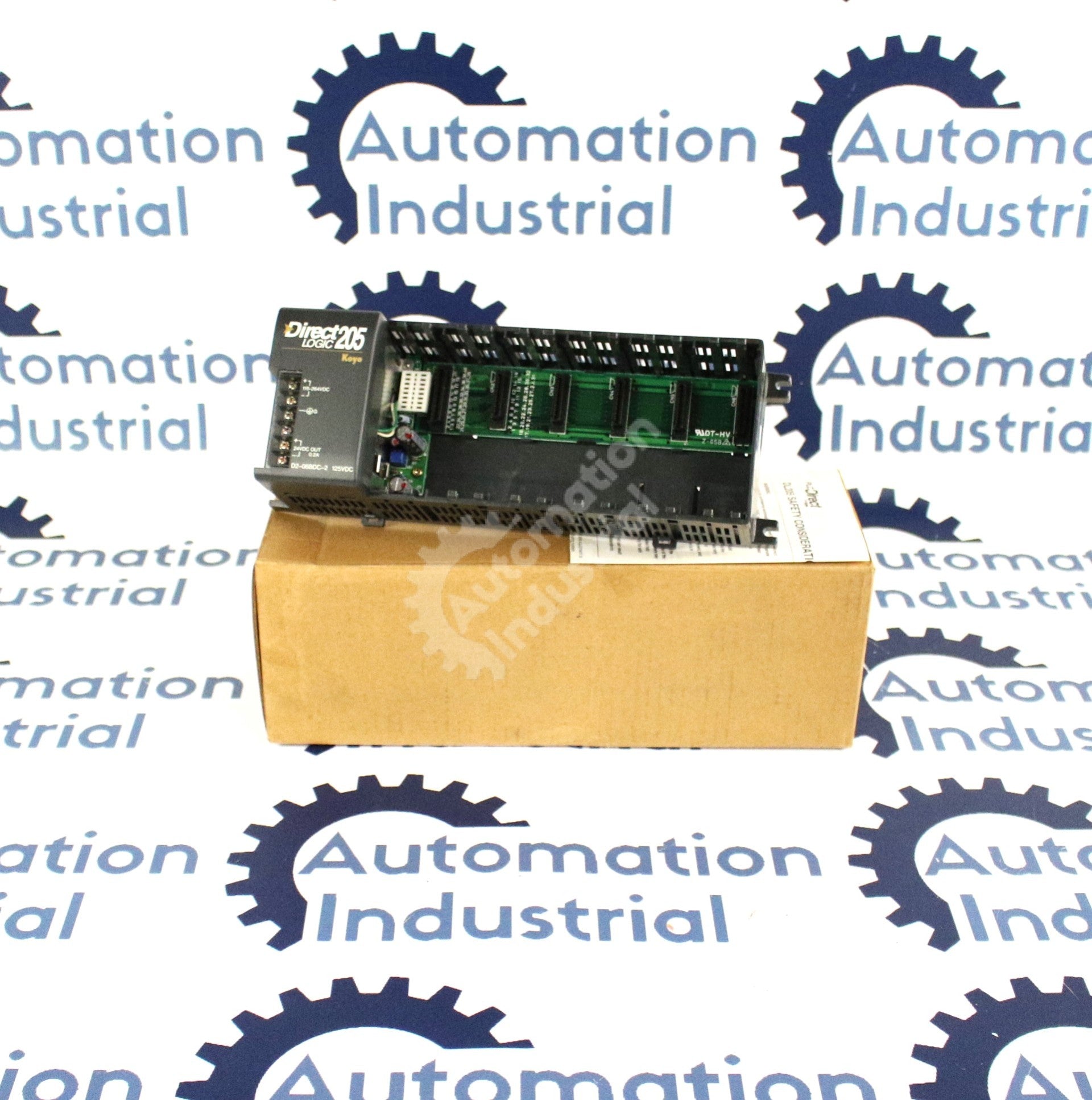 D2-06BDC-2 by Automation Direct 125V I/O Base DL205 New Surplus Factory Package