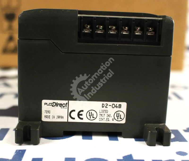D2-04B by Automation Direct I/O Base w/Auxillary Output Power DirectLOGIC 205