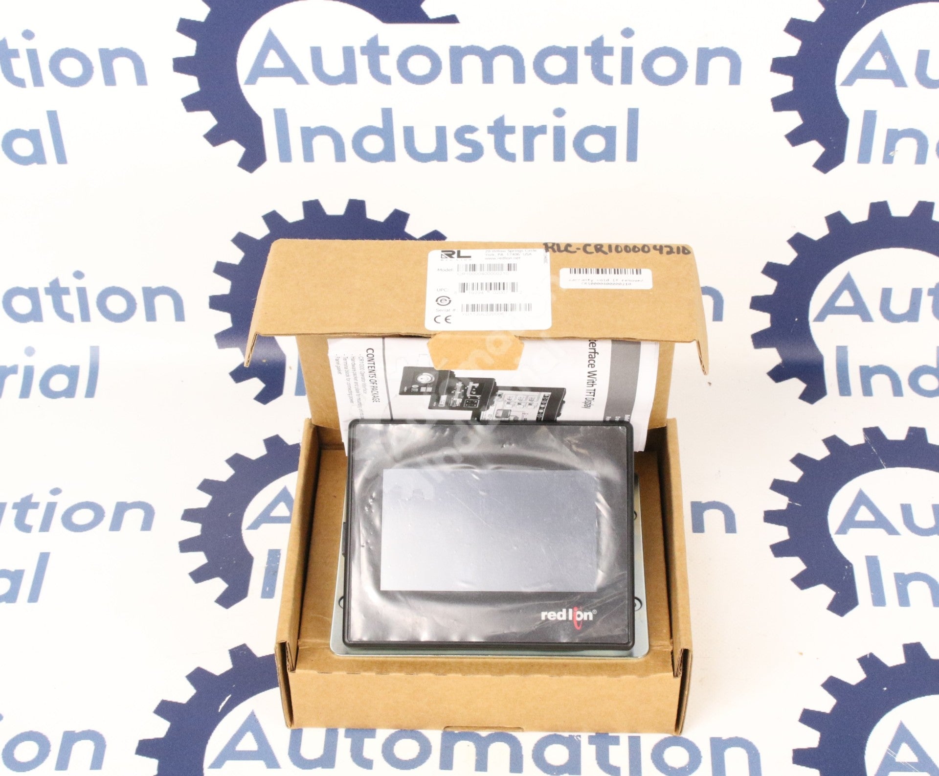 CR10000400000210 by Red Lion CR1000-04000-00210 4.3 Inch Operator Interface HMI CR10000 New Surplus Factory Package