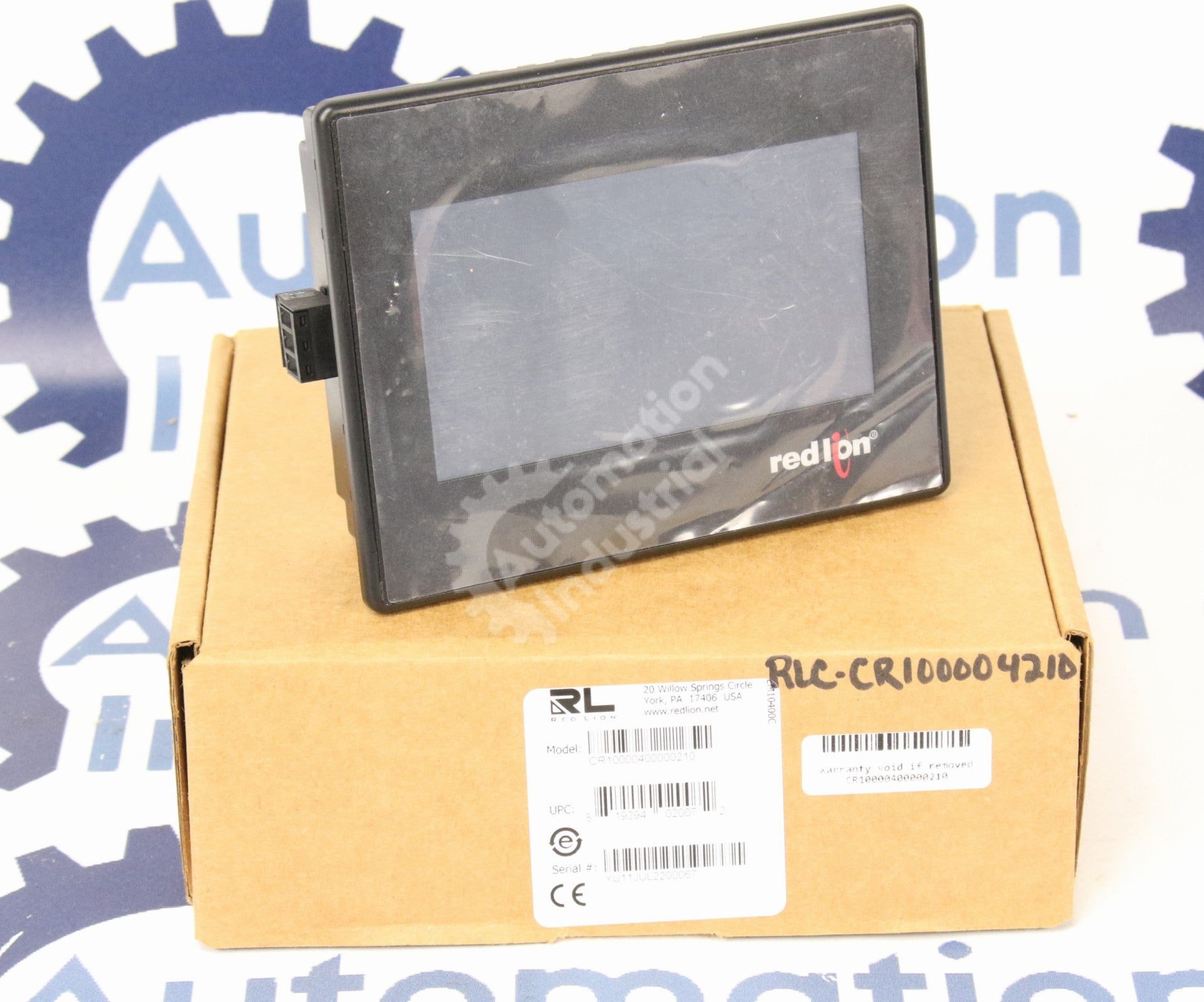 CR10000400000210 by Red Lion CR1000-04000-00210 4.3 Inch Operator Interface HMI CR10000 New Surplus Factory Package