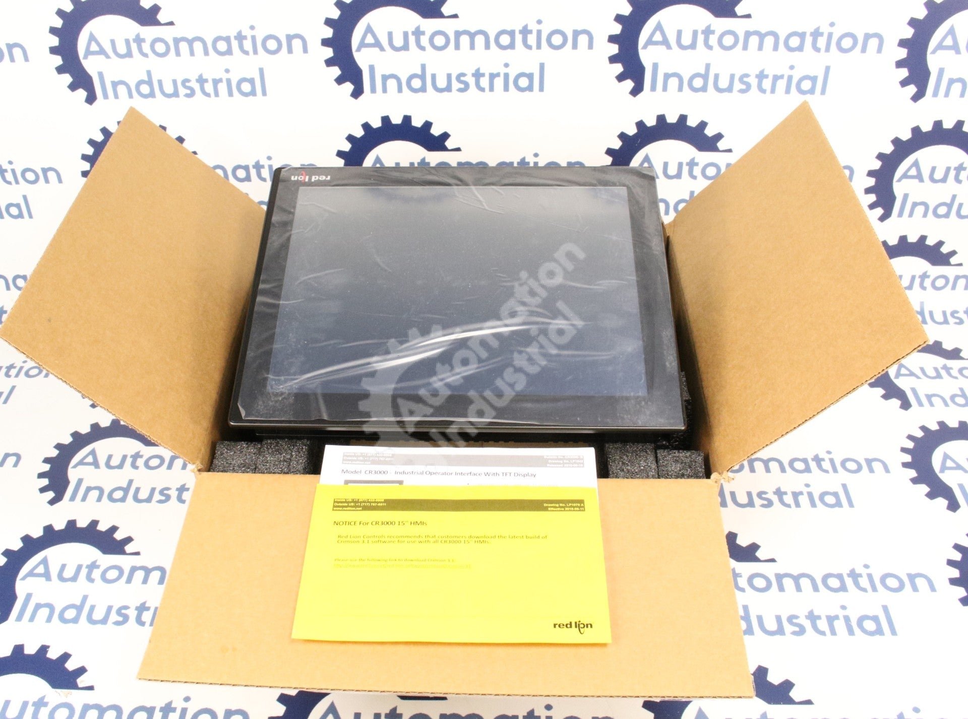 CR30001500000420 by Red Lion CR3000-15000-00420 15 Inch Operator Interface HMI CR3000 New Surplus Factory Package