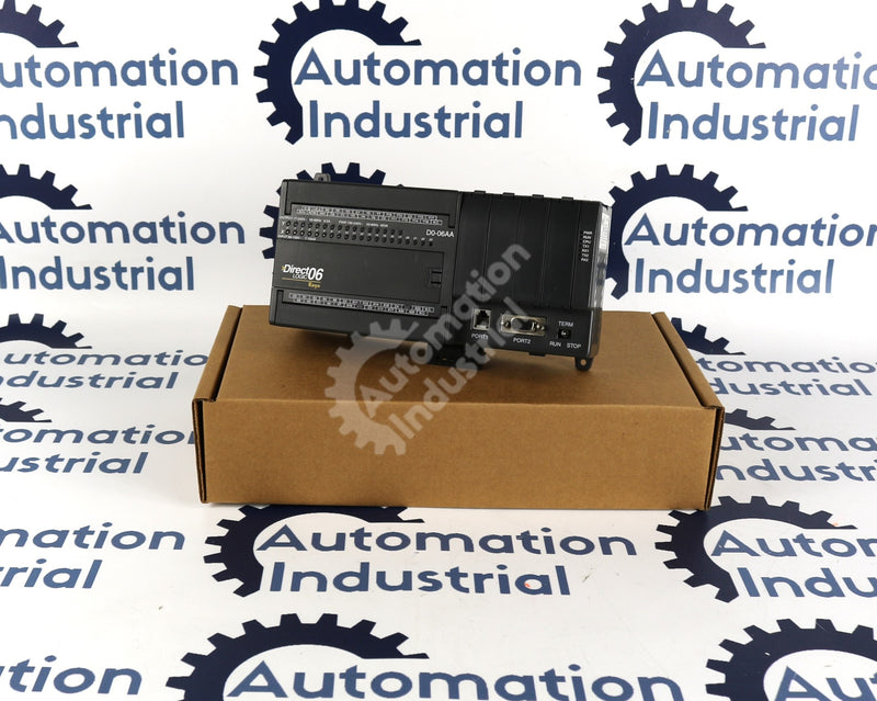 D0-06AA by Automation Direct 120-240VAC PLC 20 DC Input 16 Point Triac Output AC Power Supply DirectLOGIC 06