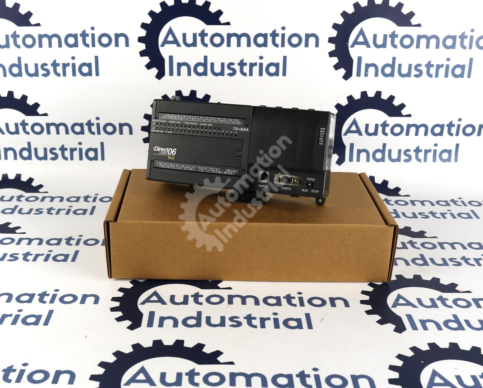 D0-06DR-D by Automation Direct PLC 12-24VDC 20 DC Input 16 Point Sourcing Output AC Power Supply DirectLOGIC 06