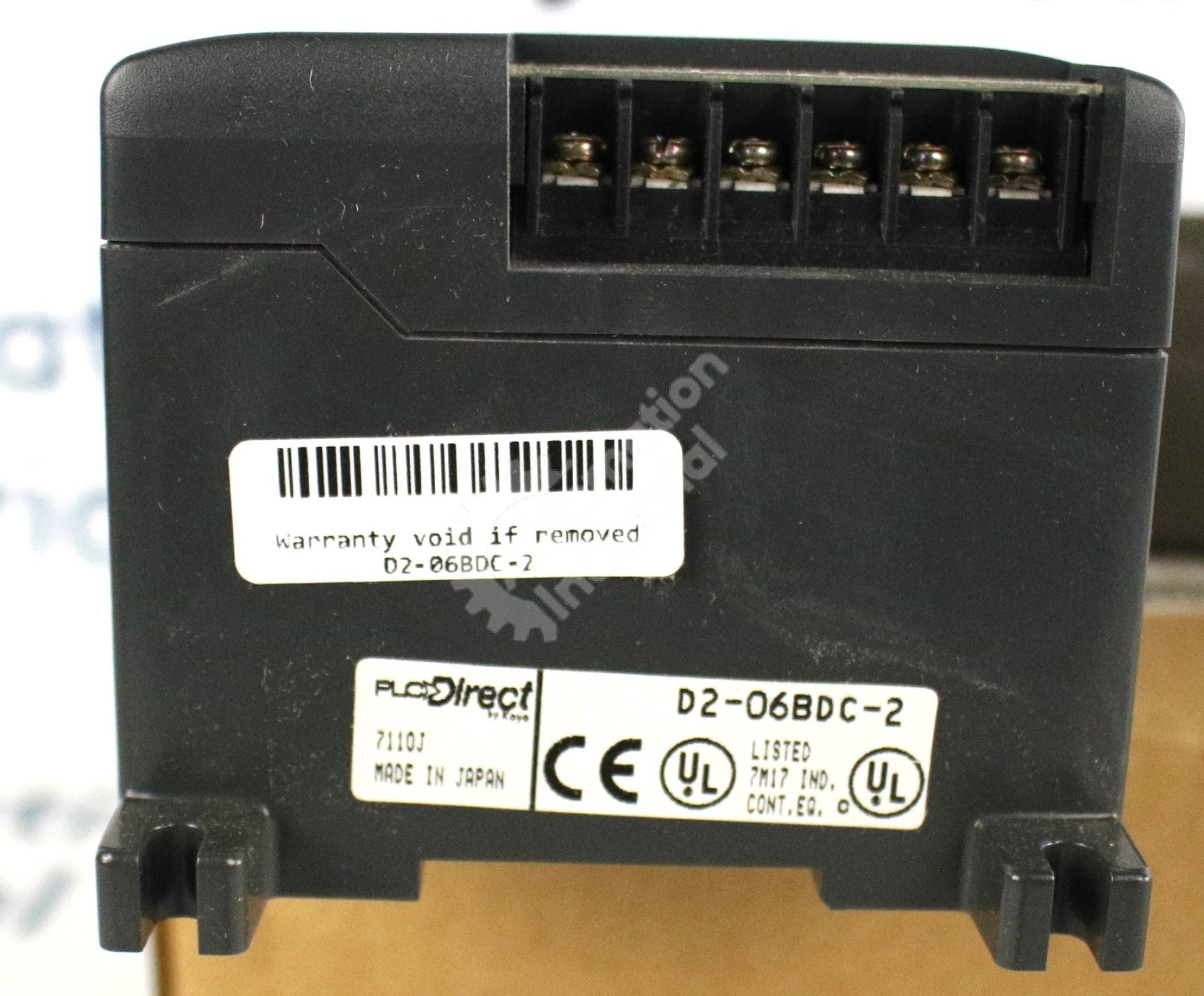 D2-06BDC-2 by Automation Direct 125V I/O Base DL205 New Surplus Factory Package