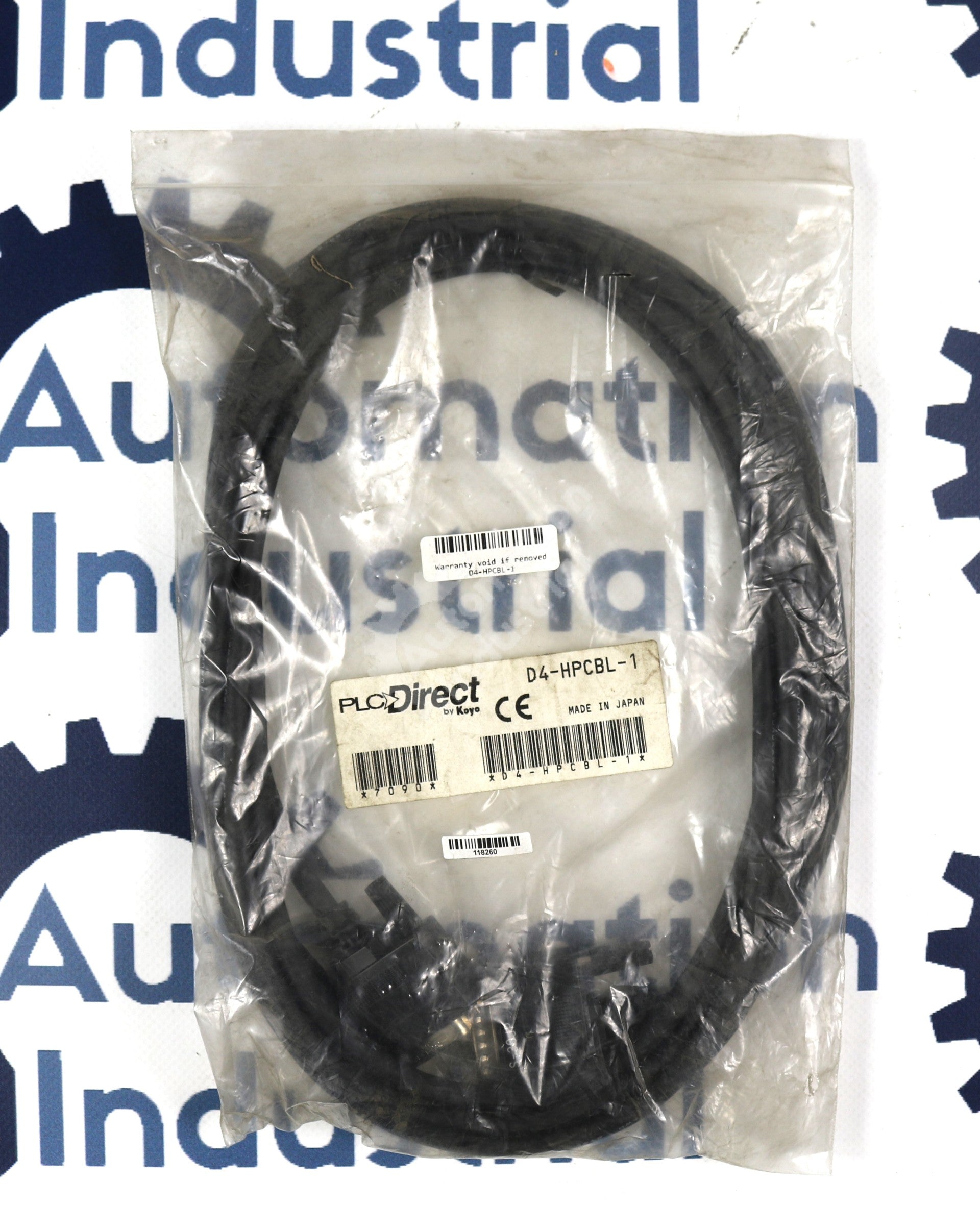 D4-HPCBL-1 Automation Direct 3 Meter Cable DL405 New Surplus Factory Package