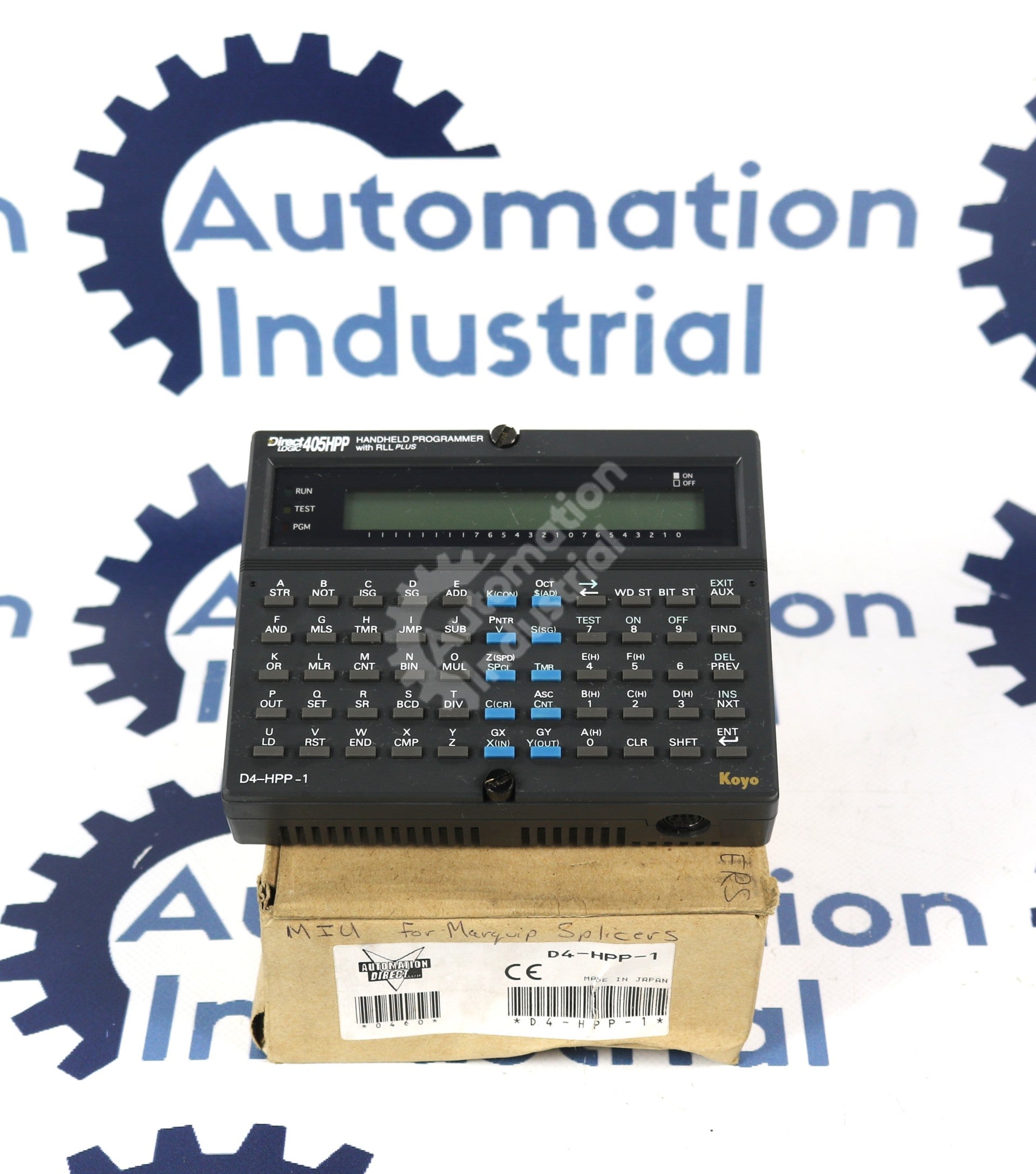 D4-HPP-1 by Automation Direct Handheld Prgmr DL405 New Surplus Factory Package