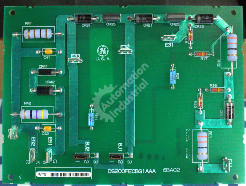 DS200FECBG1A by GE General Electric DS200FECBG1AAA Field Exciter Board Mark V DS200