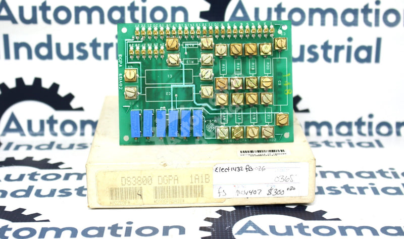 GE General Electric DS3800DGPA1A1B DS3800DGPA Programming Auxiliary Board Mark IV NEW