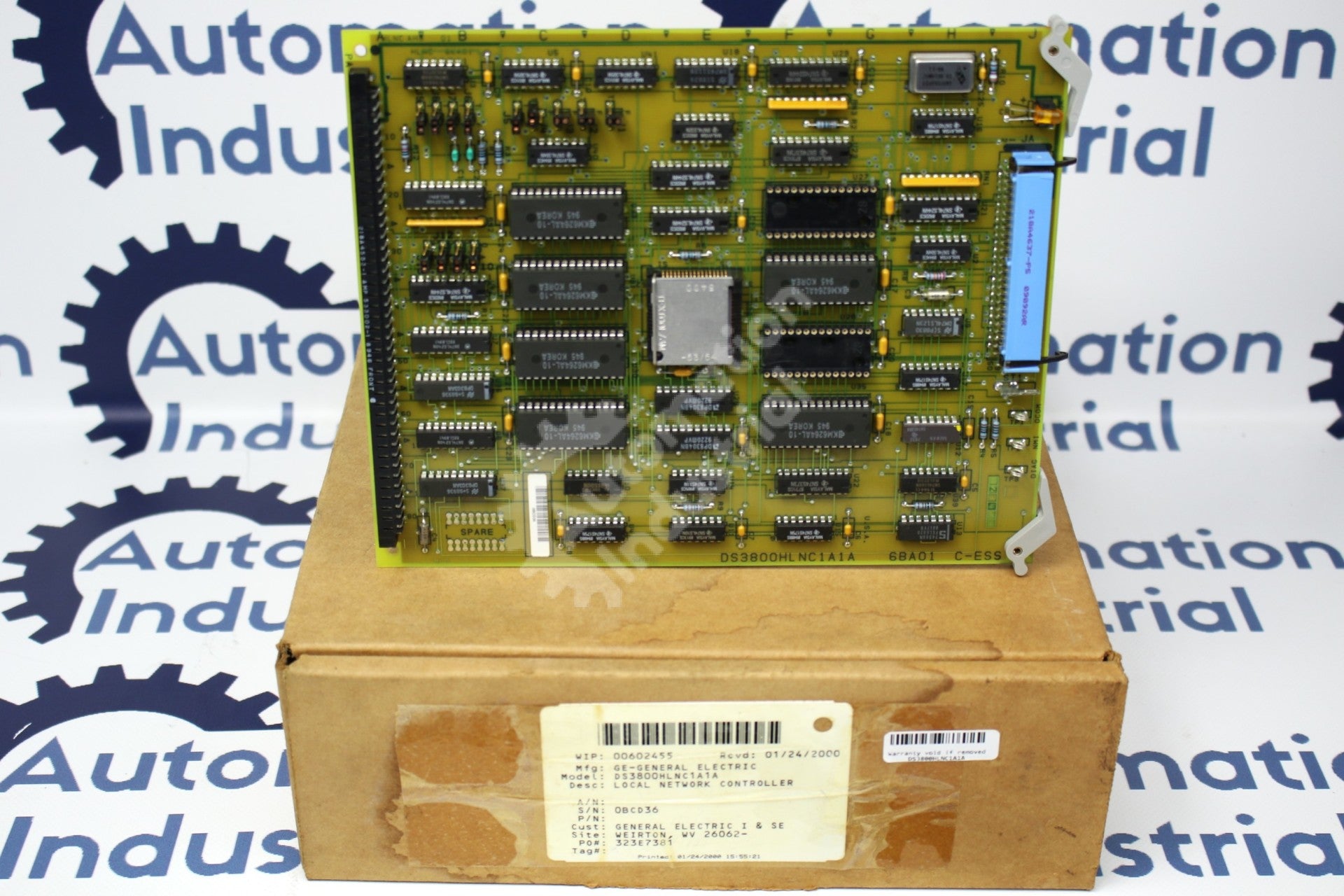 GE General Electric DS3800HLNC1A1A DS3800HLNC Control Board Mark IV NEW