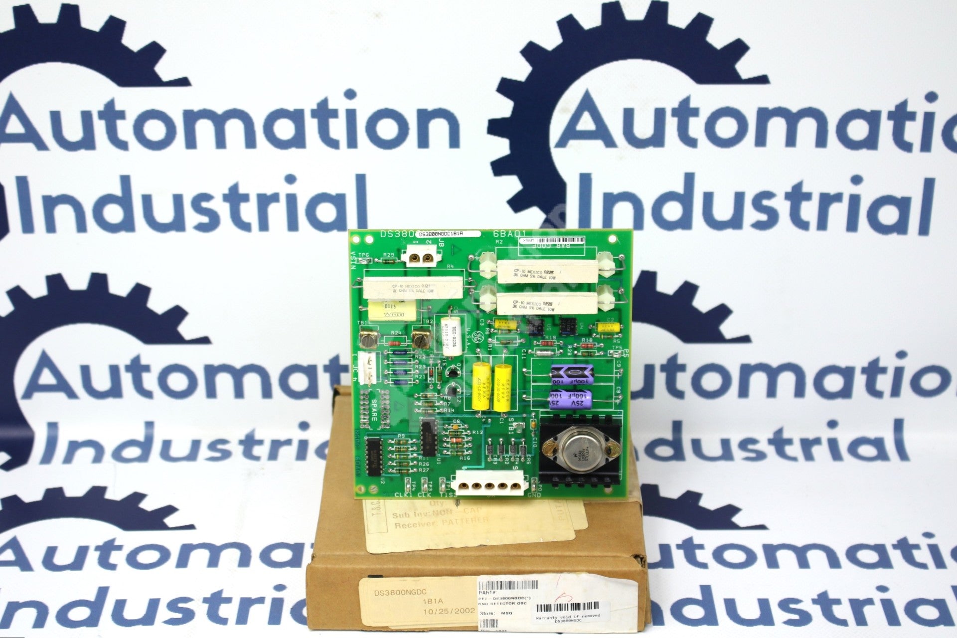 DS3800NGDC1B1A by GE General Electric DS3800NGDC Ground Detector OSC Board NEW