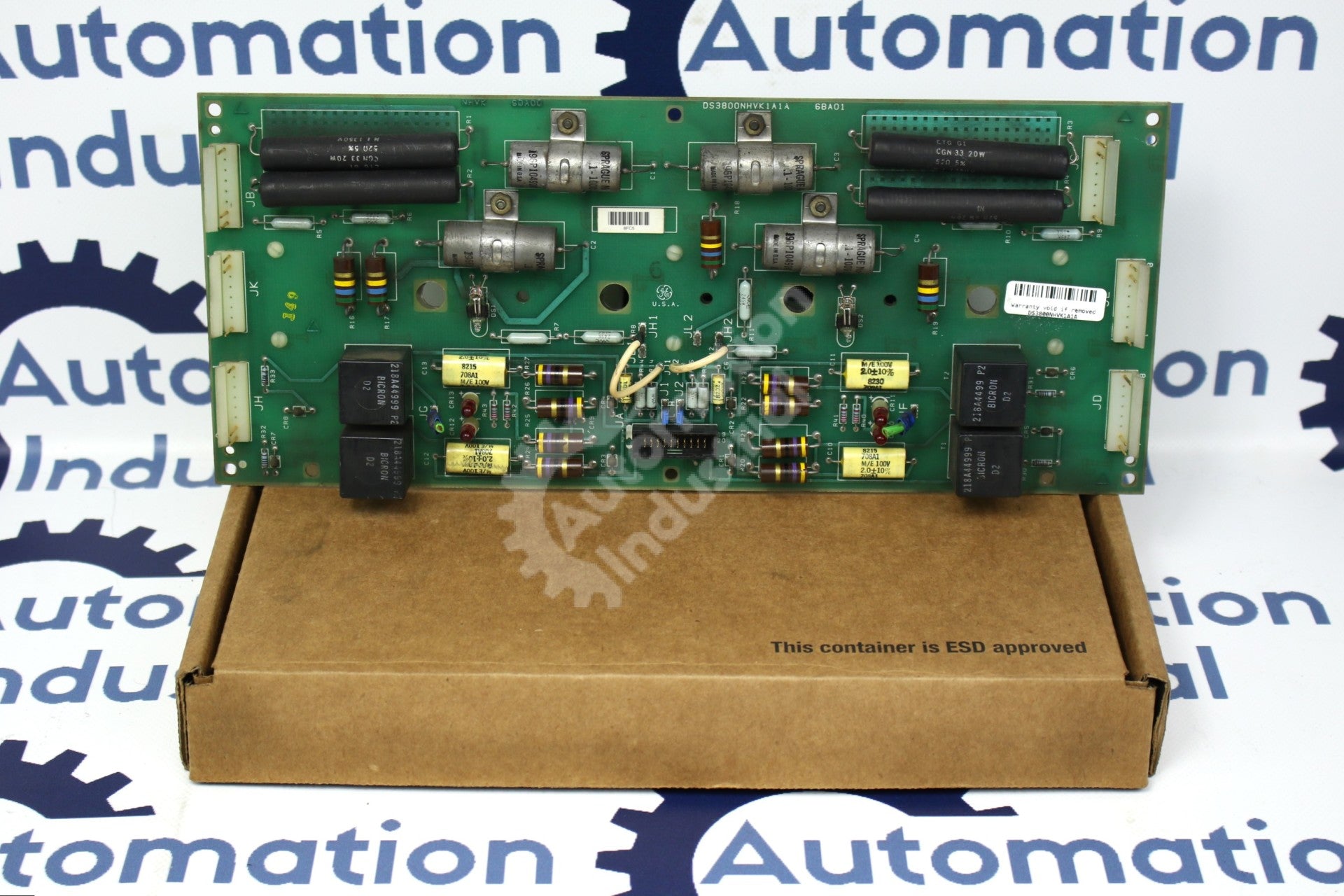 DS3800NHVK1A1A by GE General Electric DS3800NHVK High Voltage Board Mark IV