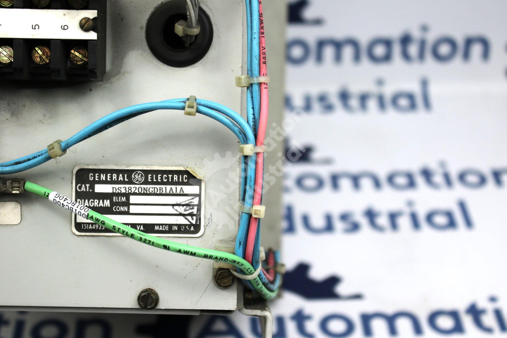 DS3820NGDB1A1A by GE General Electric DS3820NGDB Field Ground Fault Detector