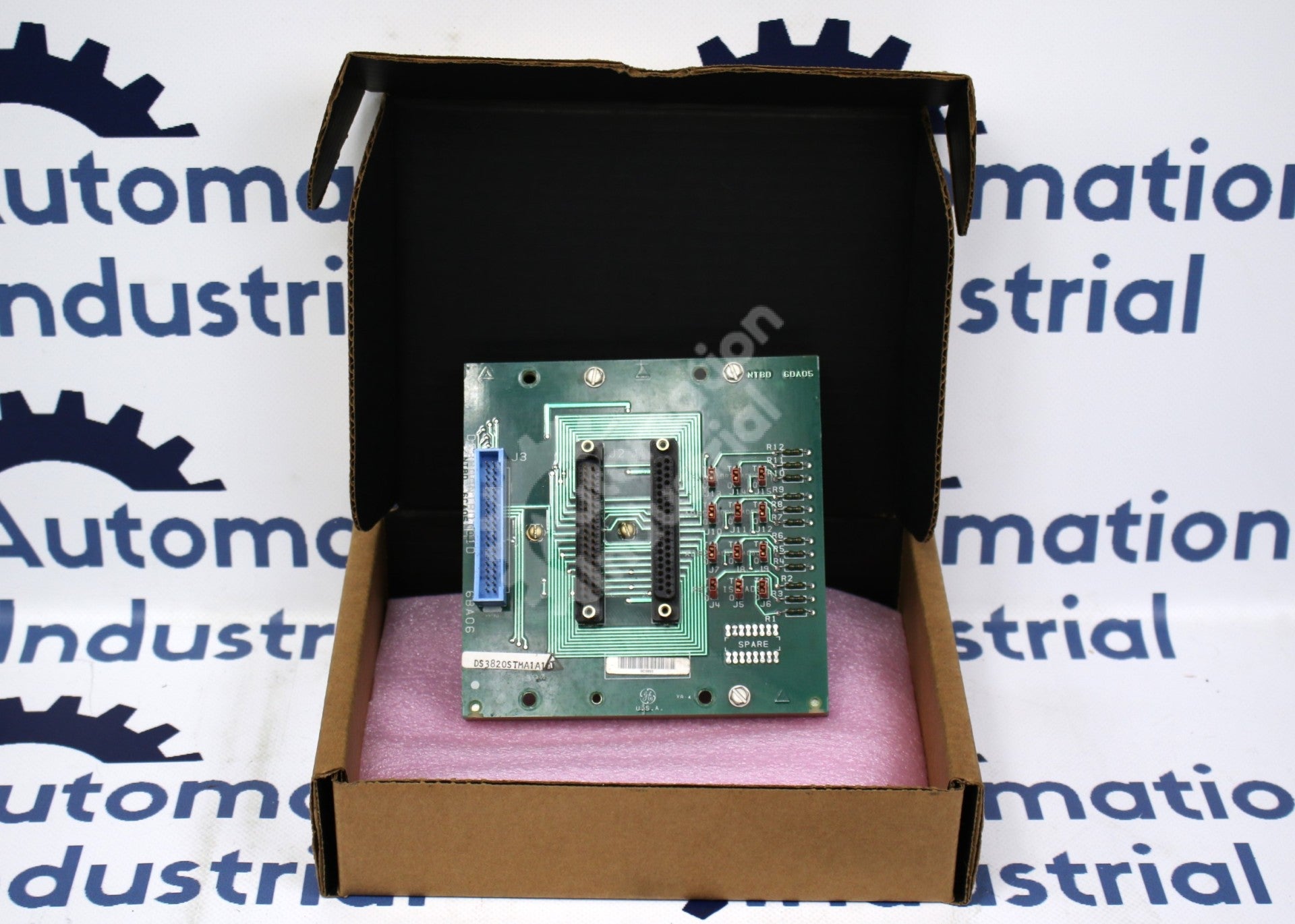 DS3820STMA1A1A by GE General Electric DS3820STMA with DS3800NTBD1C1D Termination Board Mark IV