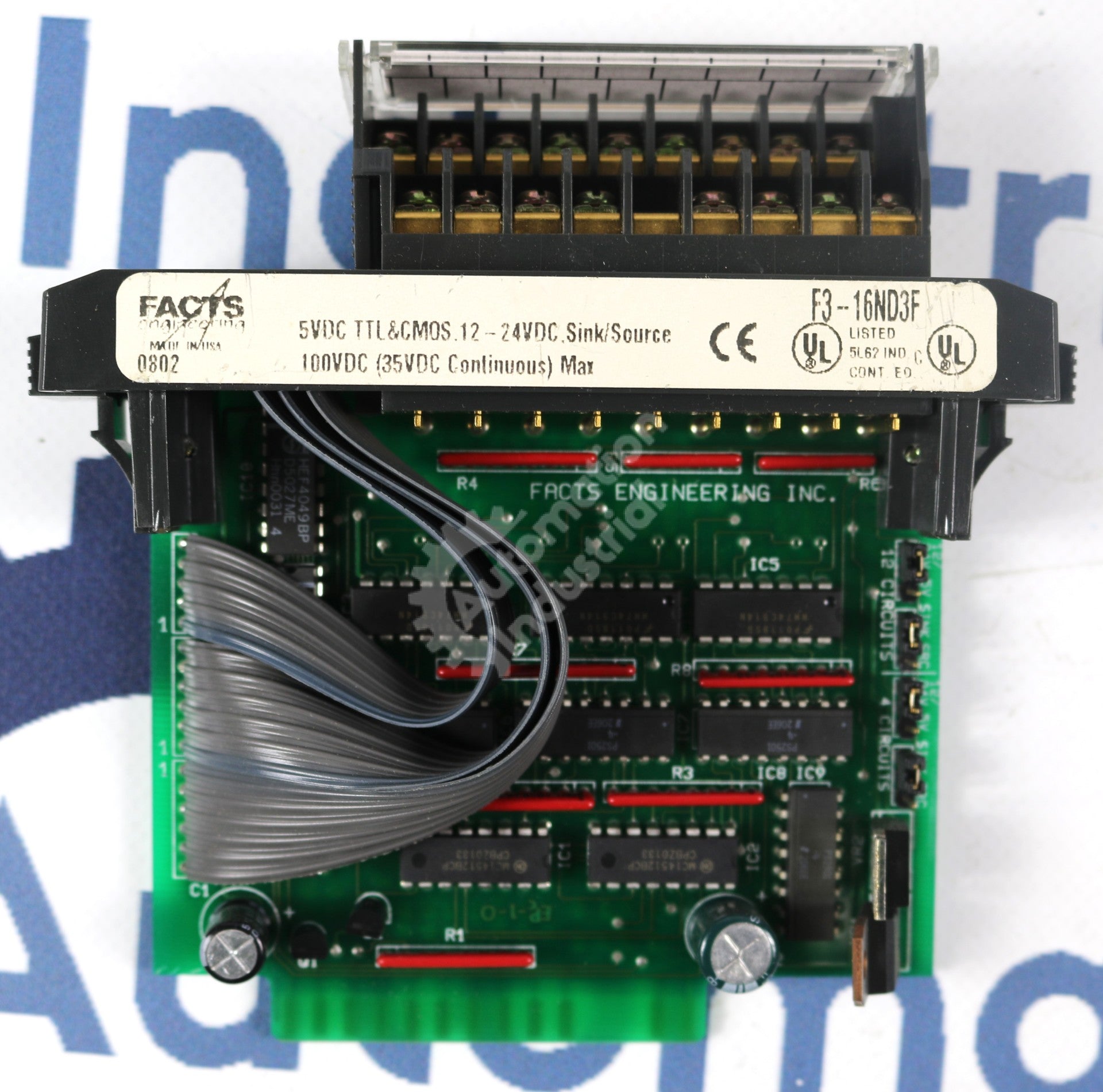 F3-16ND3F by Facts Engineering 12-24VDC Disc. Input Module DL305 DirectLOGIC 305