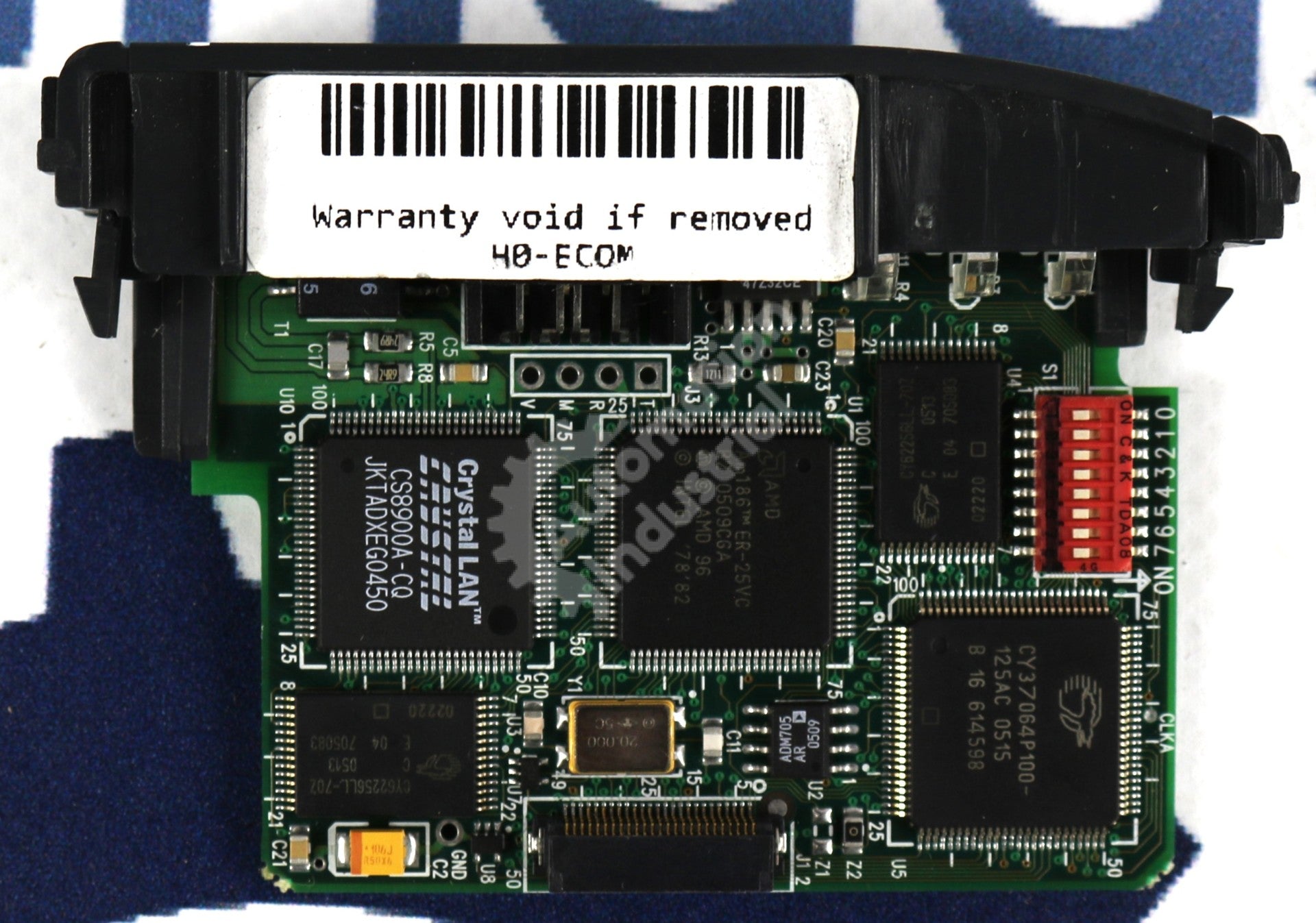 H0-ECOM by Host Automation Modbus TCP Ethernet 10/100Base-T Communications Module DL05/06 DirectLOGIC 05 and 06