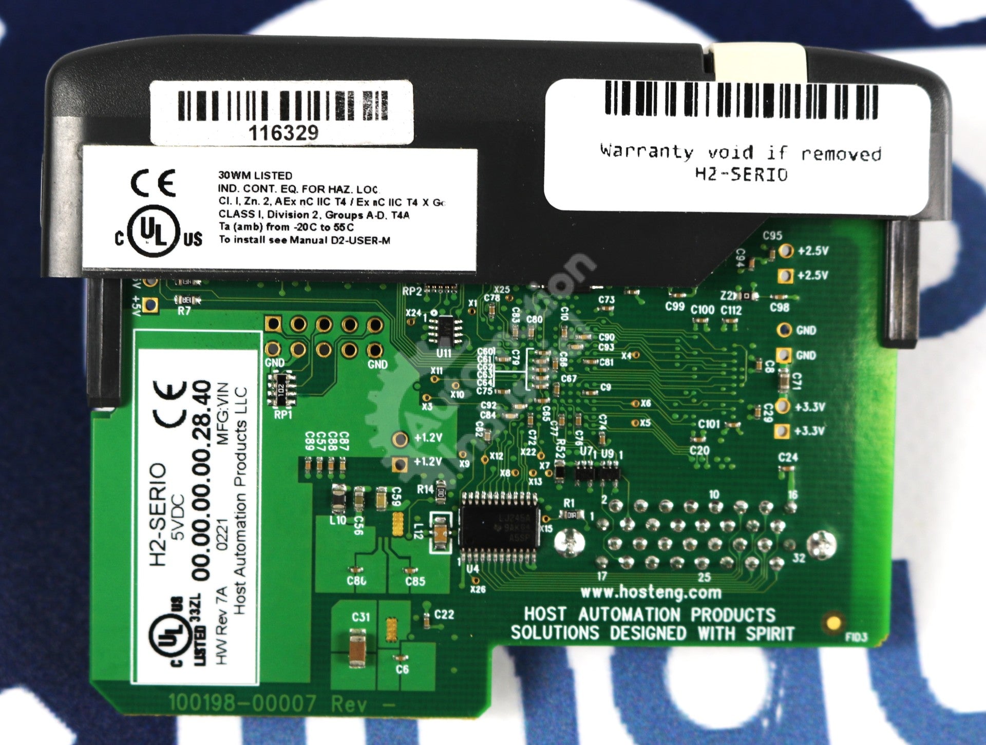 H2-SERIO by Host Automation Communication Module DL205 DirectLOGIC 205