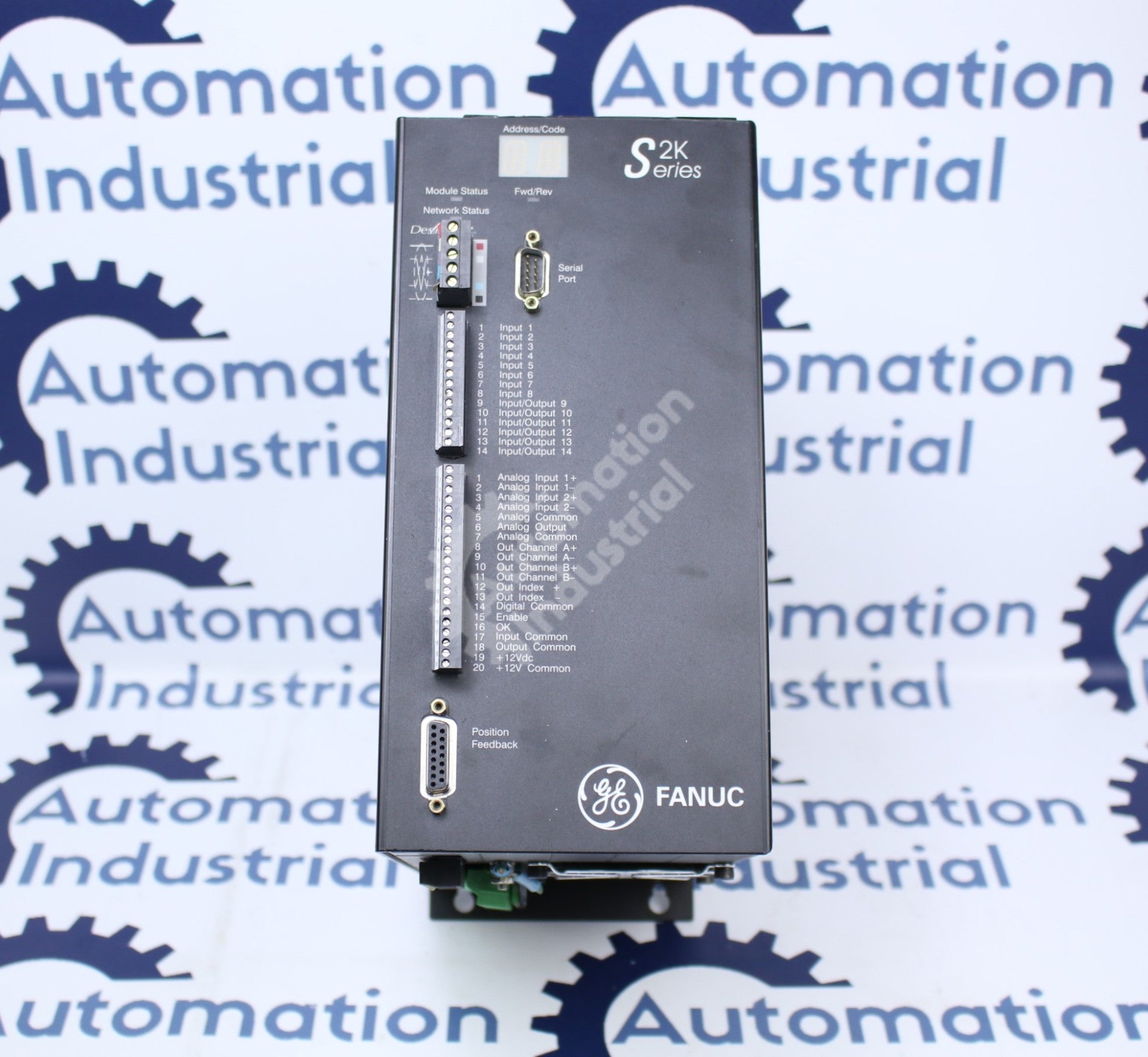 GE Fanuc IC800SSI216RD2 IC800SSI216RD2-CE S2K Series Servo Drive Motor Controller