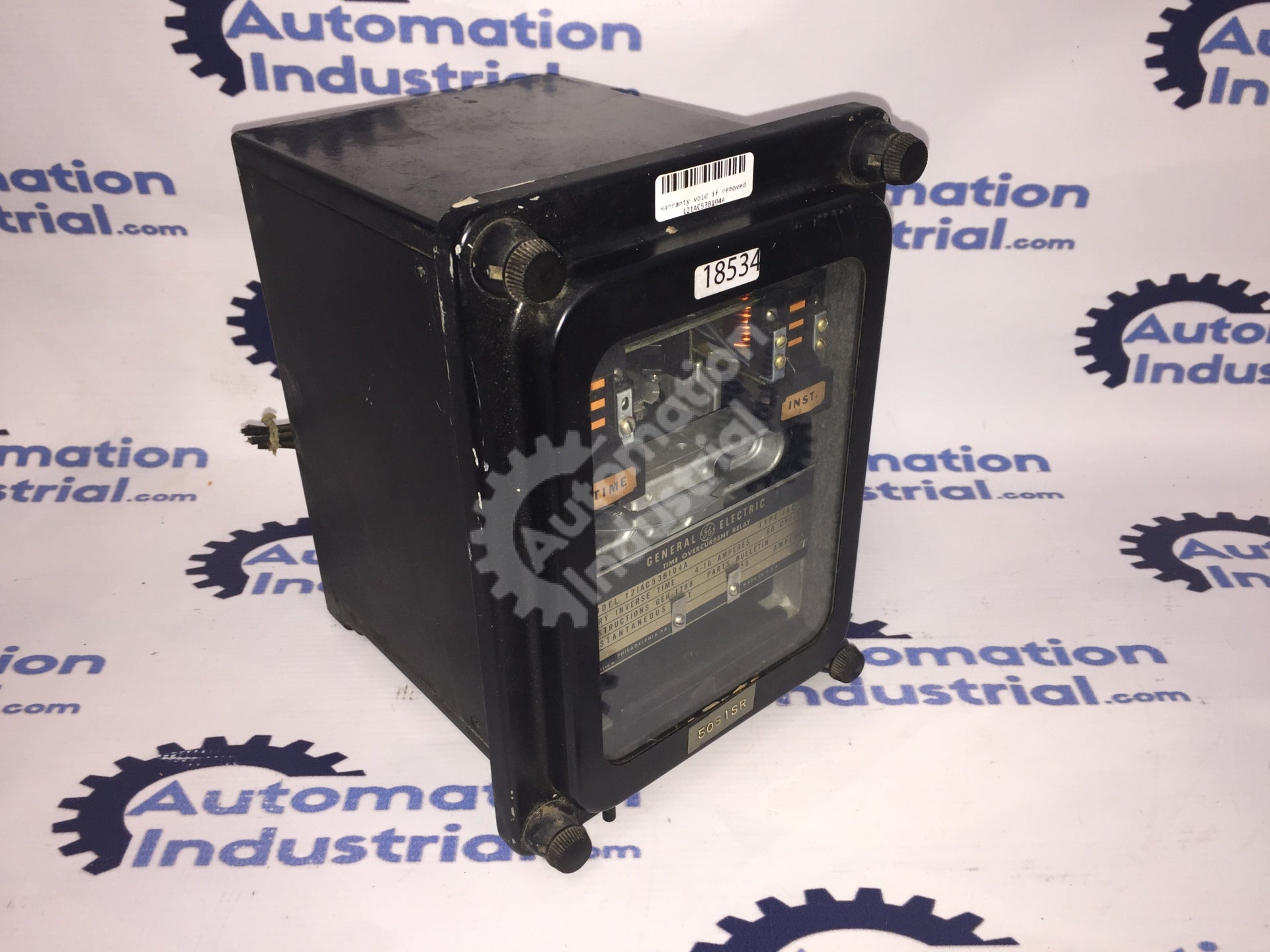 GE 12IAC53B104A Time OverCurrent Relay