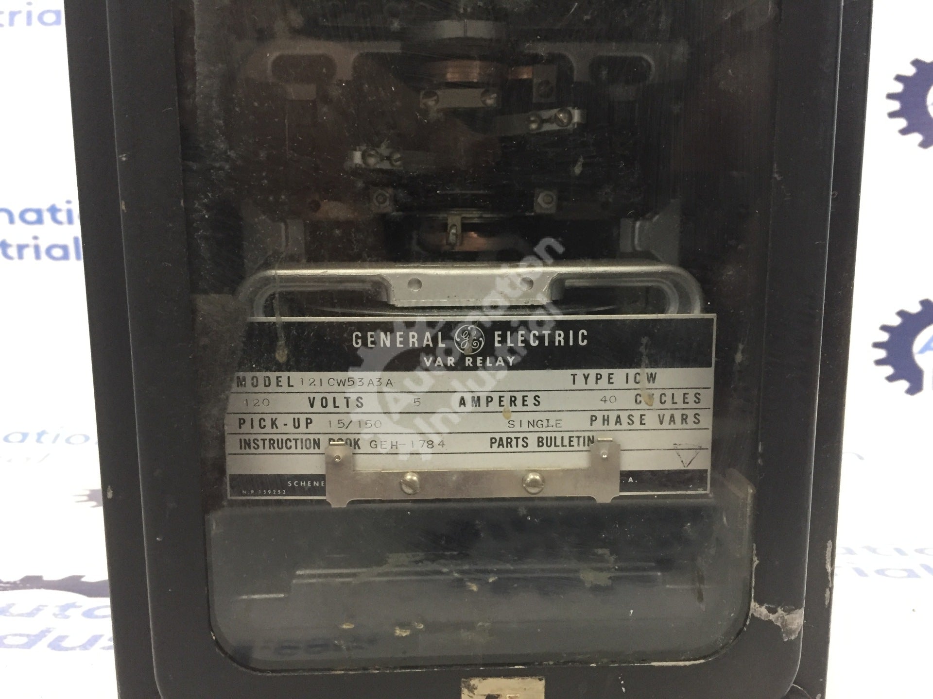 General Electric 12ICW53A3A Var Relay