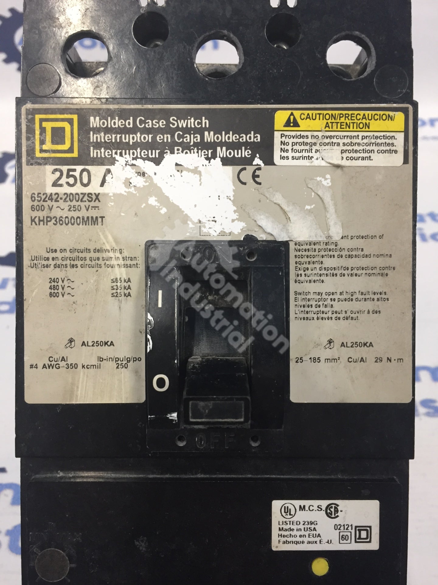 Square D KHP36000MMT Circuit Breaker