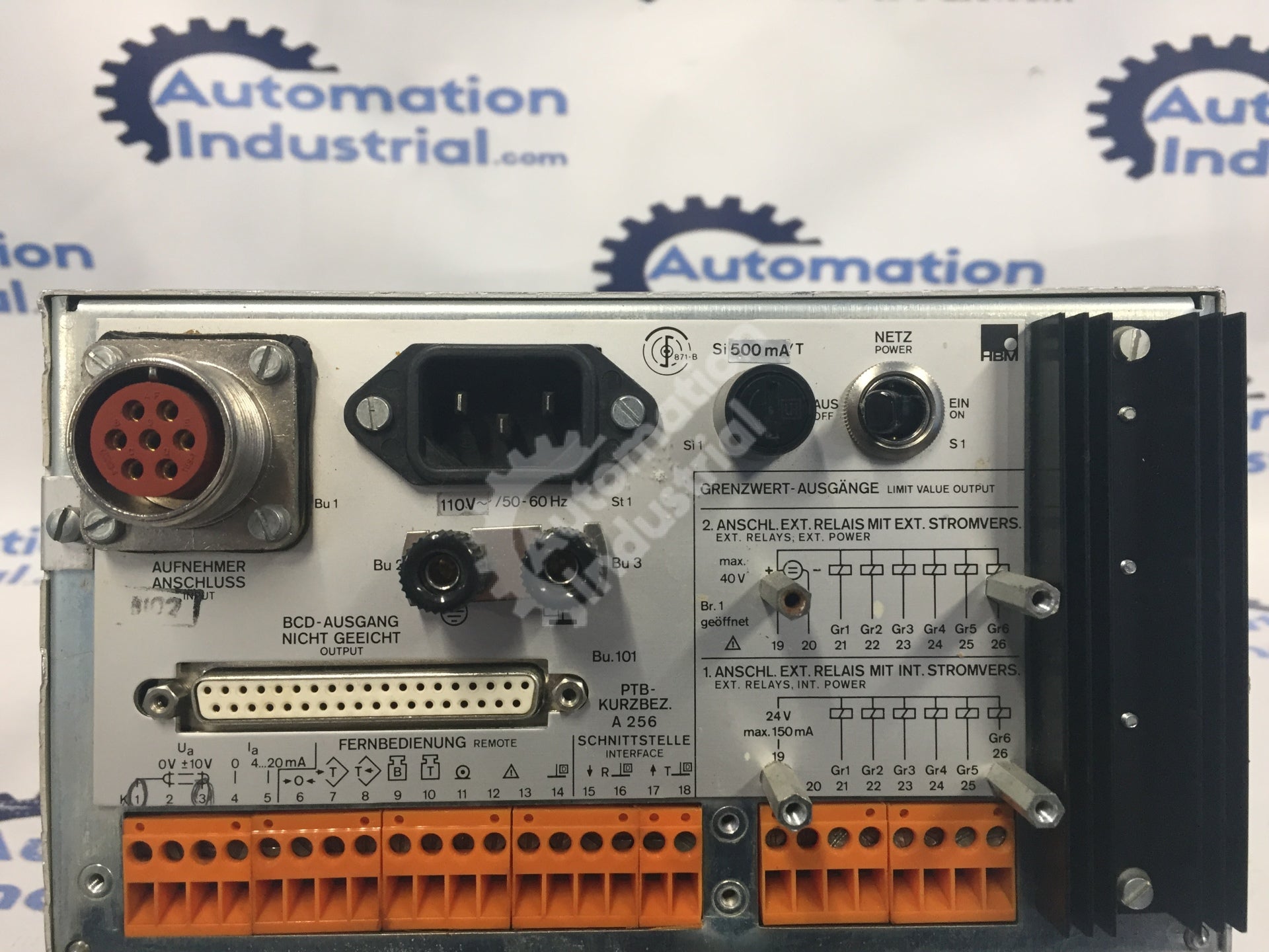 Hottinger Baldwin MVD 2630A  Messprozessor Signal Processor