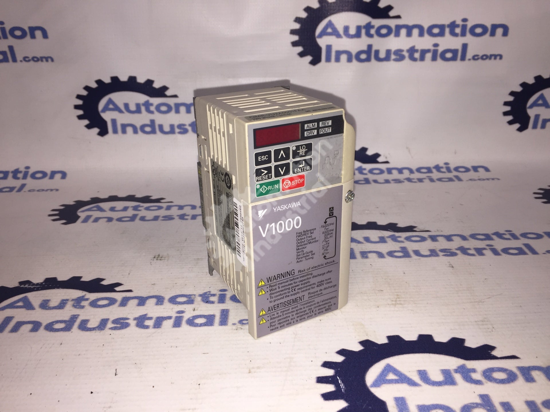 Yaskawa CIMR-VU2A0001FAA VFD AC Drive