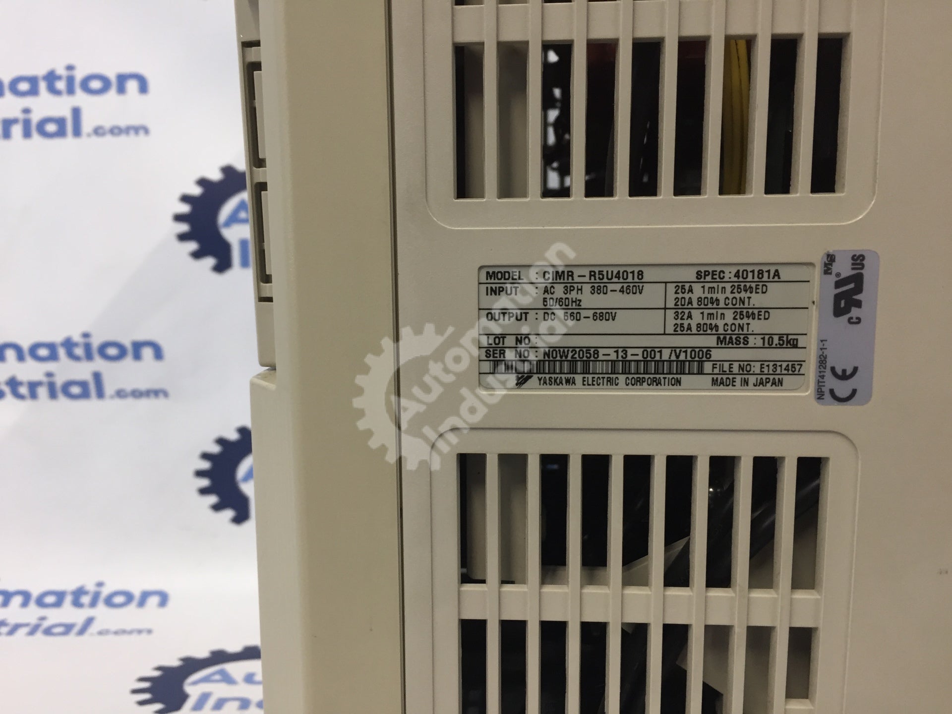 Yaskawa CIMR-R5U4018 AC Drive