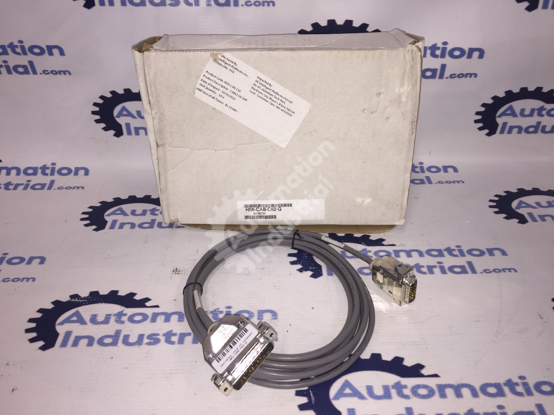 GE Quickpanel HMI-CAB-C82-G Program Port Cable NEW