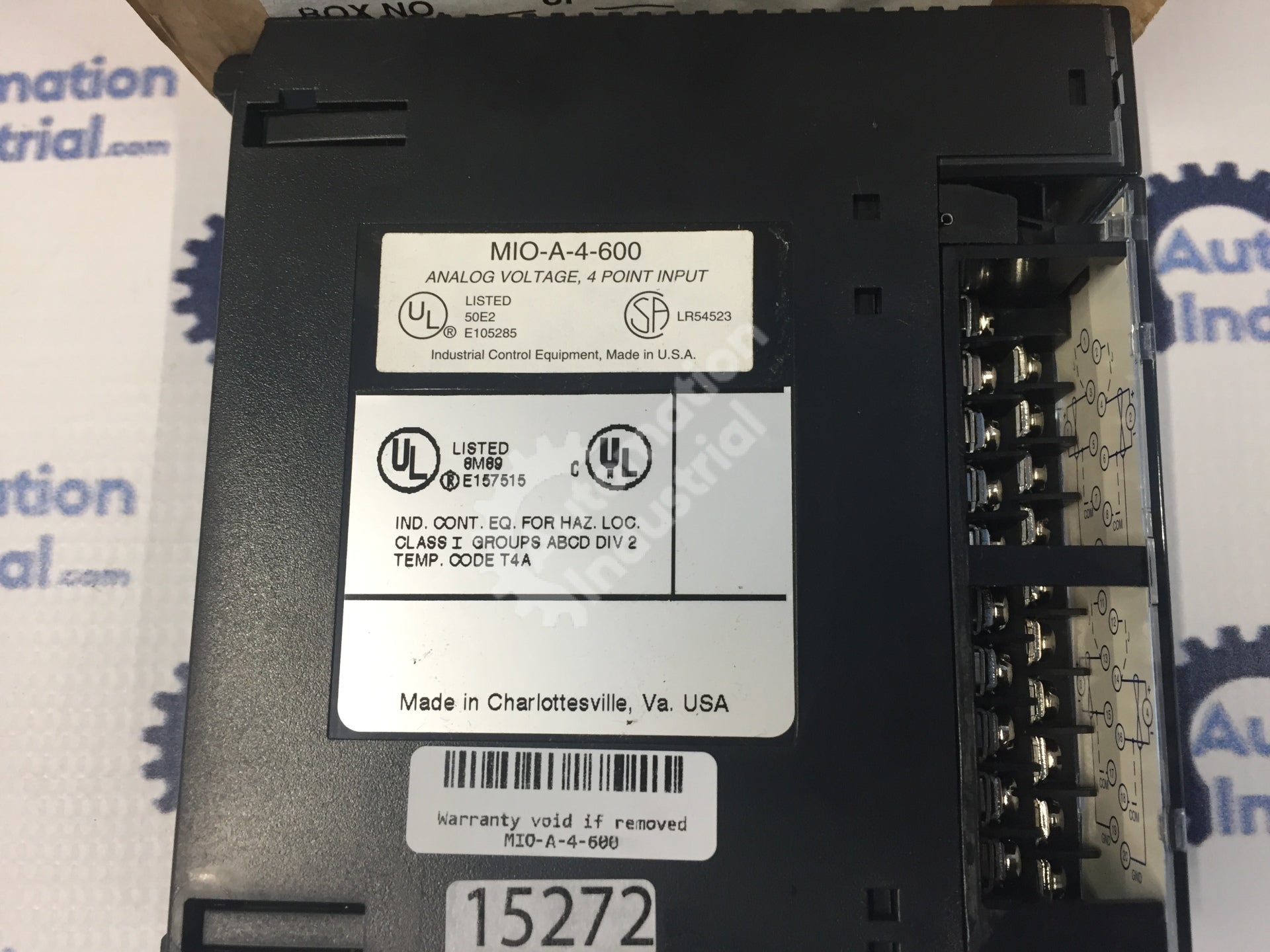 Industrial Control Equipment MIO-A-4-600 Input Module