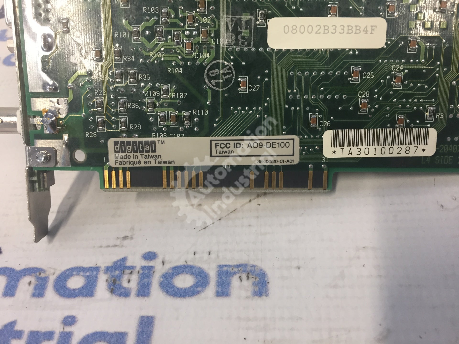 DEC Digital A09-DE100 Ethernet Controller