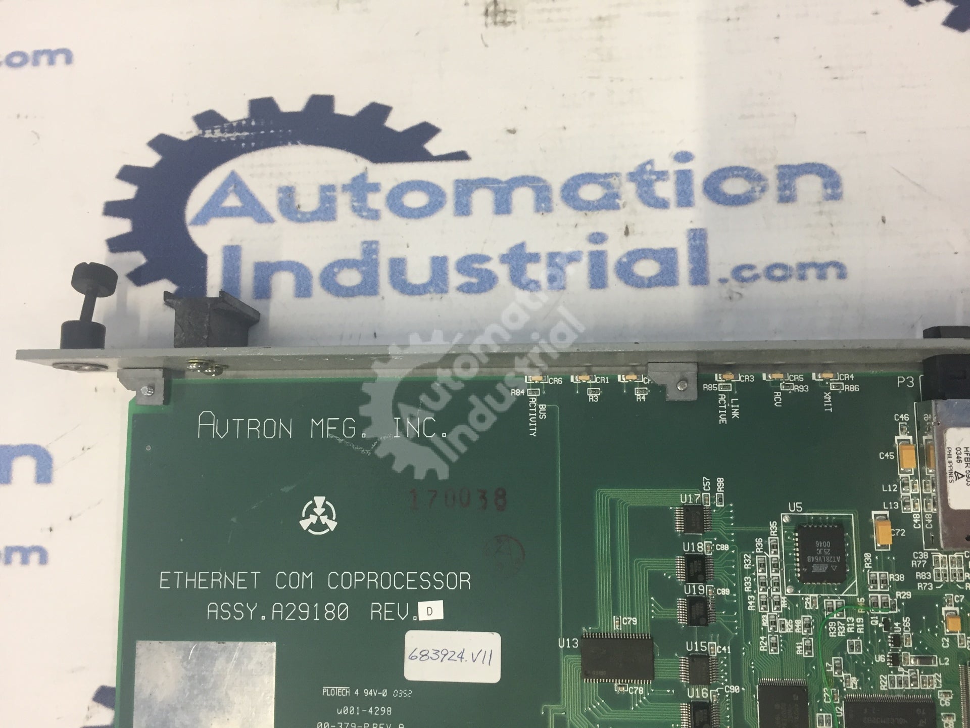 Avtron A29180 Ethernet Com Coprocessor