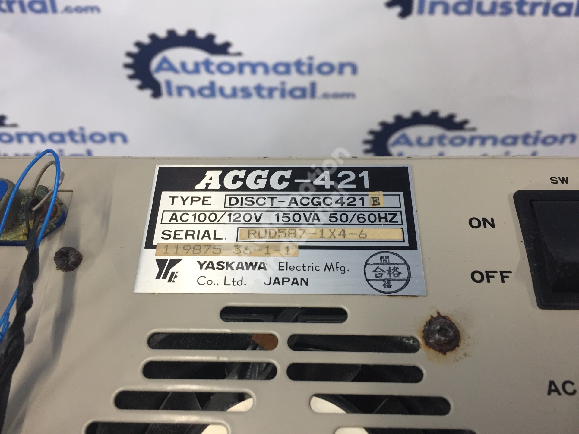 Yaskawa DISCT-ACGC241 AC Drive Head