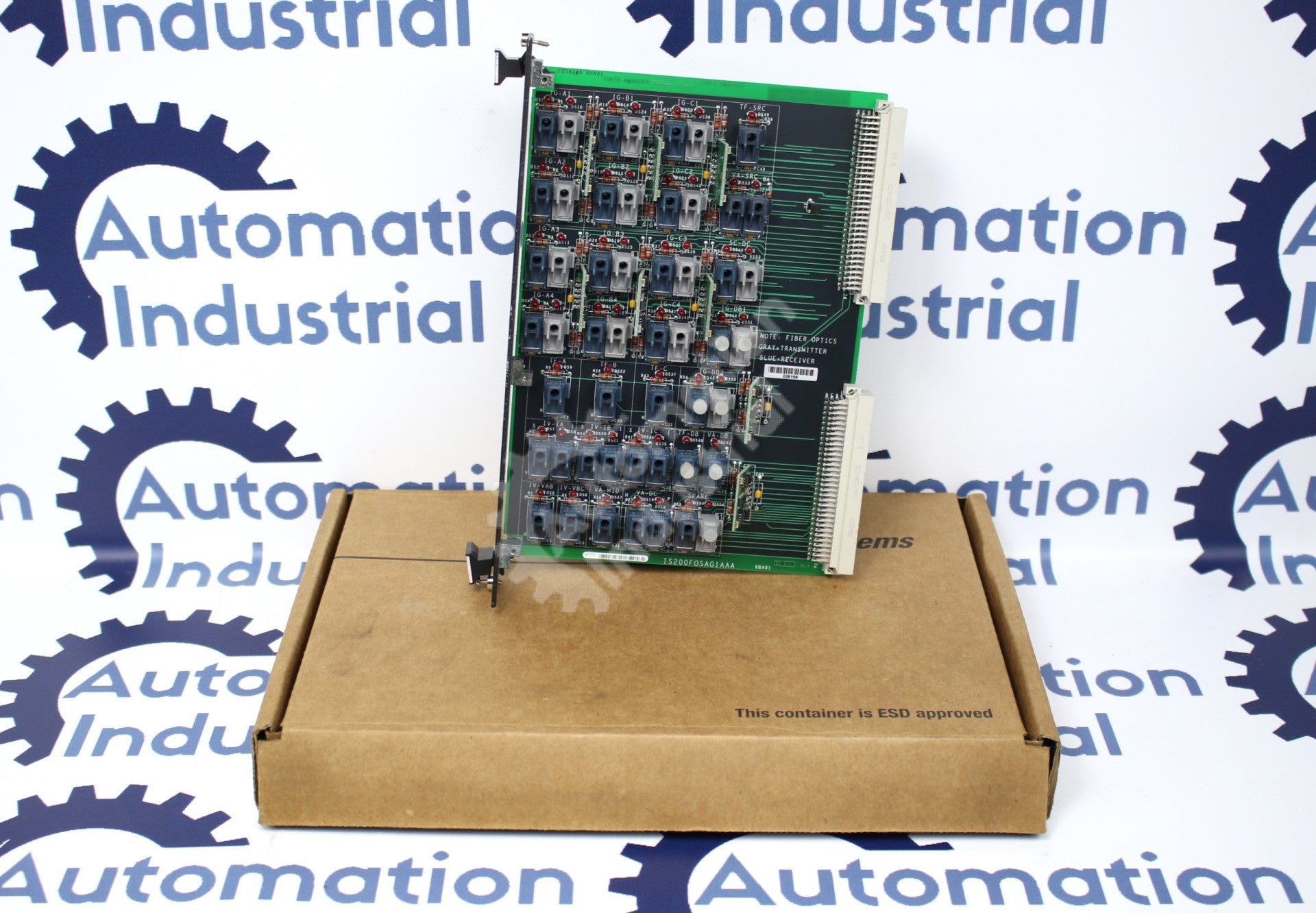 GE General Electric IS200FOSAG1A IS200FOSAG1AAA Fiber Optic I/O Board Mark VI