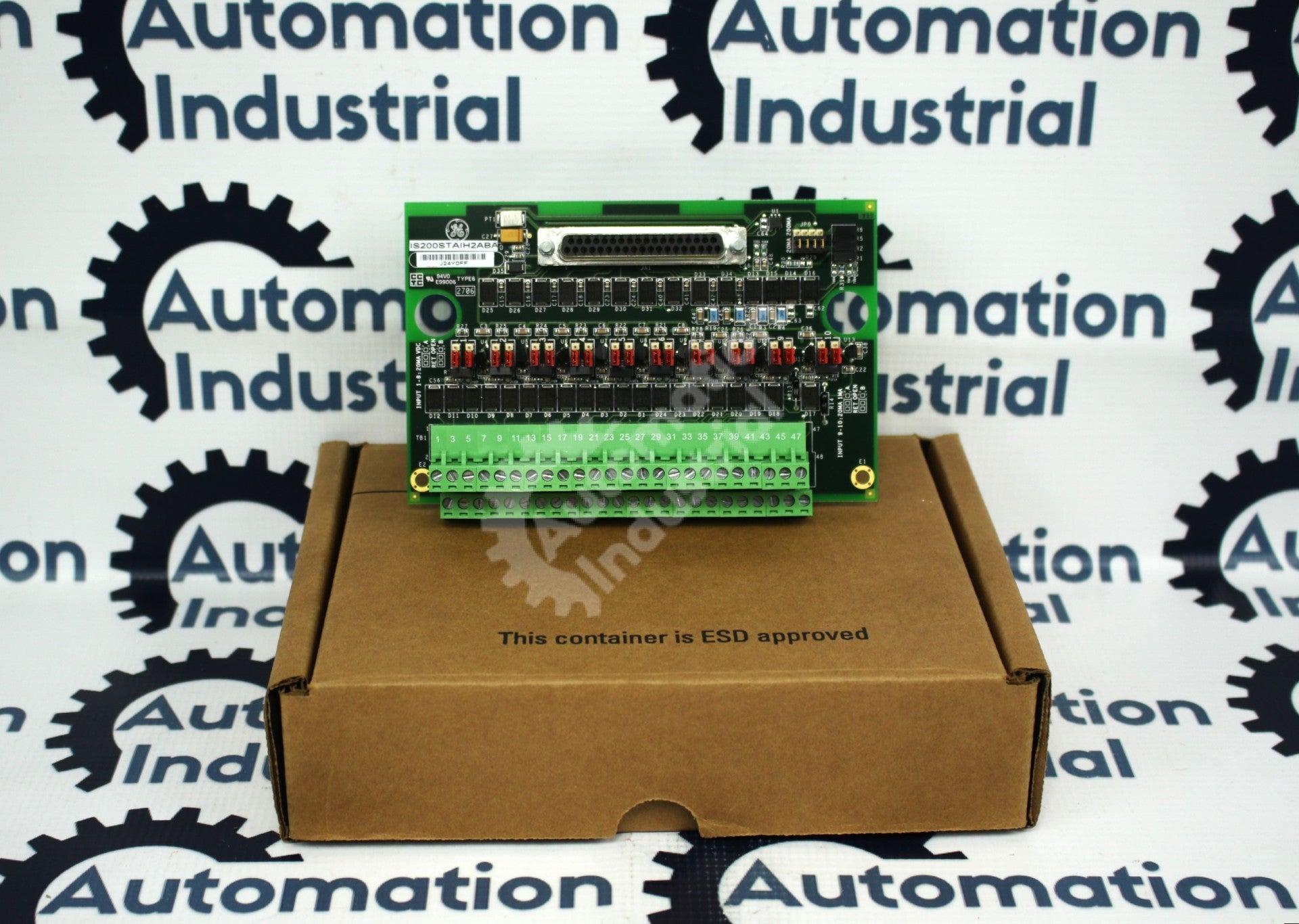 GE General Electric IS200STAIH2A IS200STAIH2ABA Analog I/O Terminal Board New