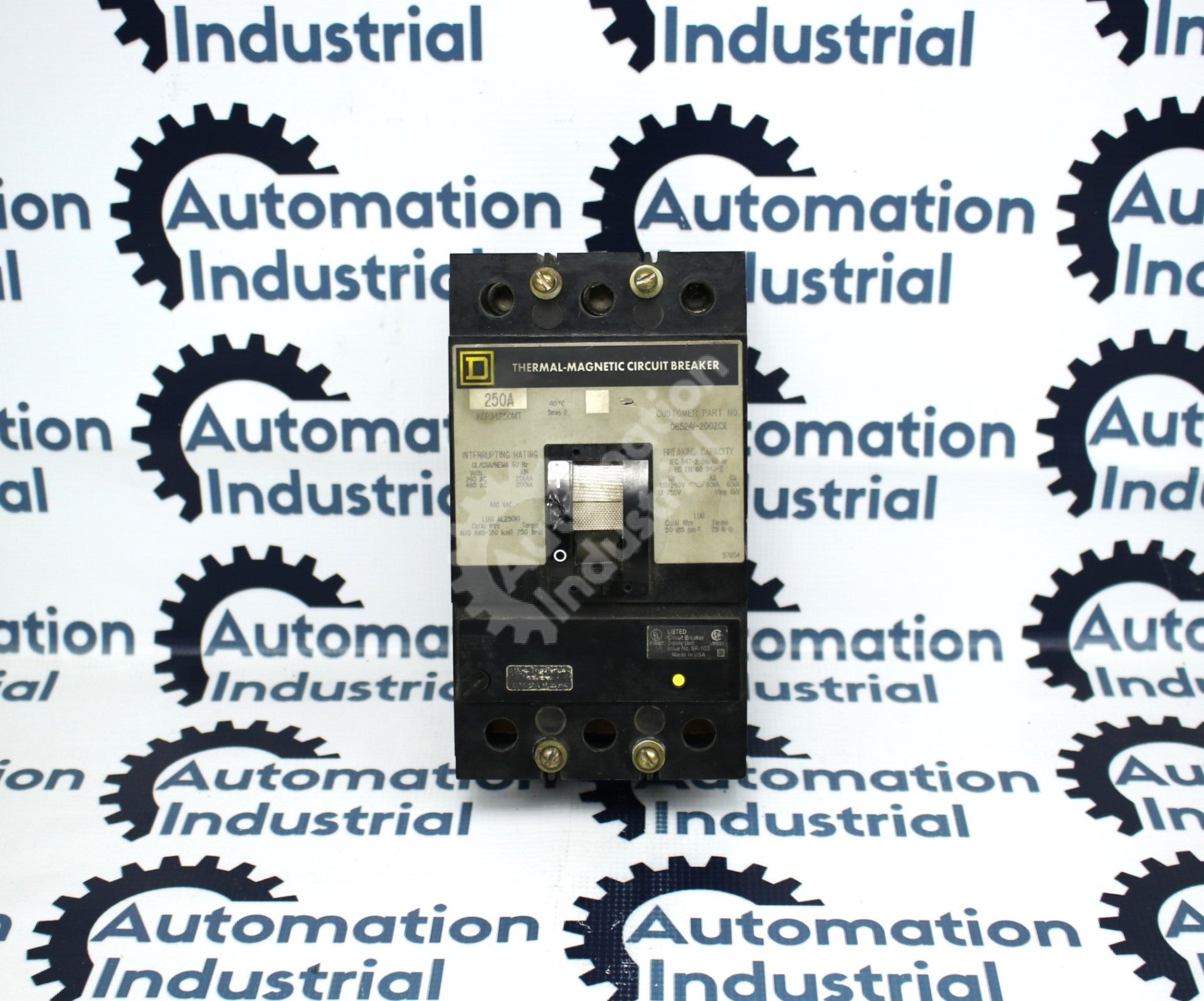 Square D KCP34250MT Thermal-Magnetic Circuit Breaker