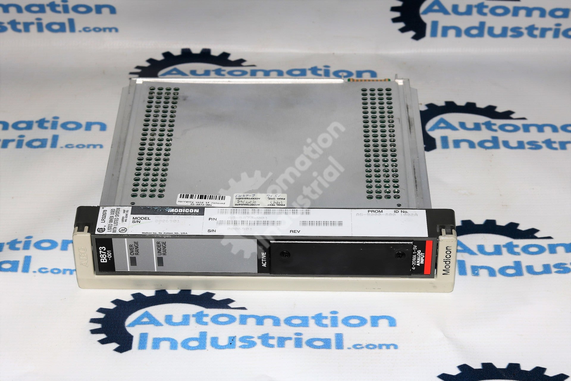 Modicon AS-B873-001 AEG 4020MA 1-5V Analog Input Module