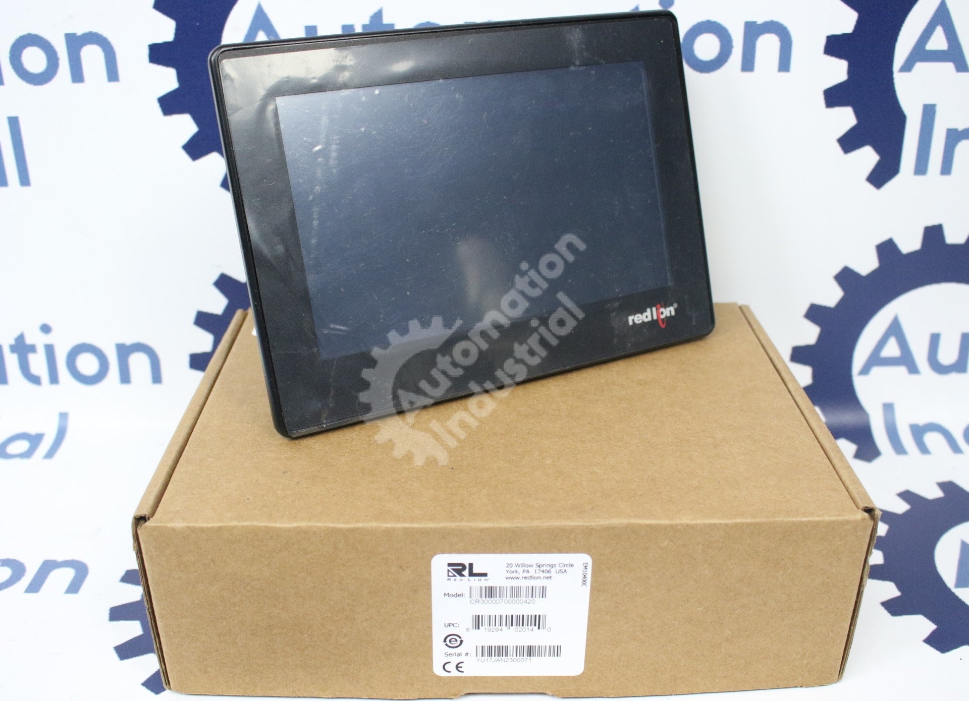 CR30000700000420 by Red Lion CR3000-07000-00420 Operator Interface  HMI CR3000 New Surplus Factory Package