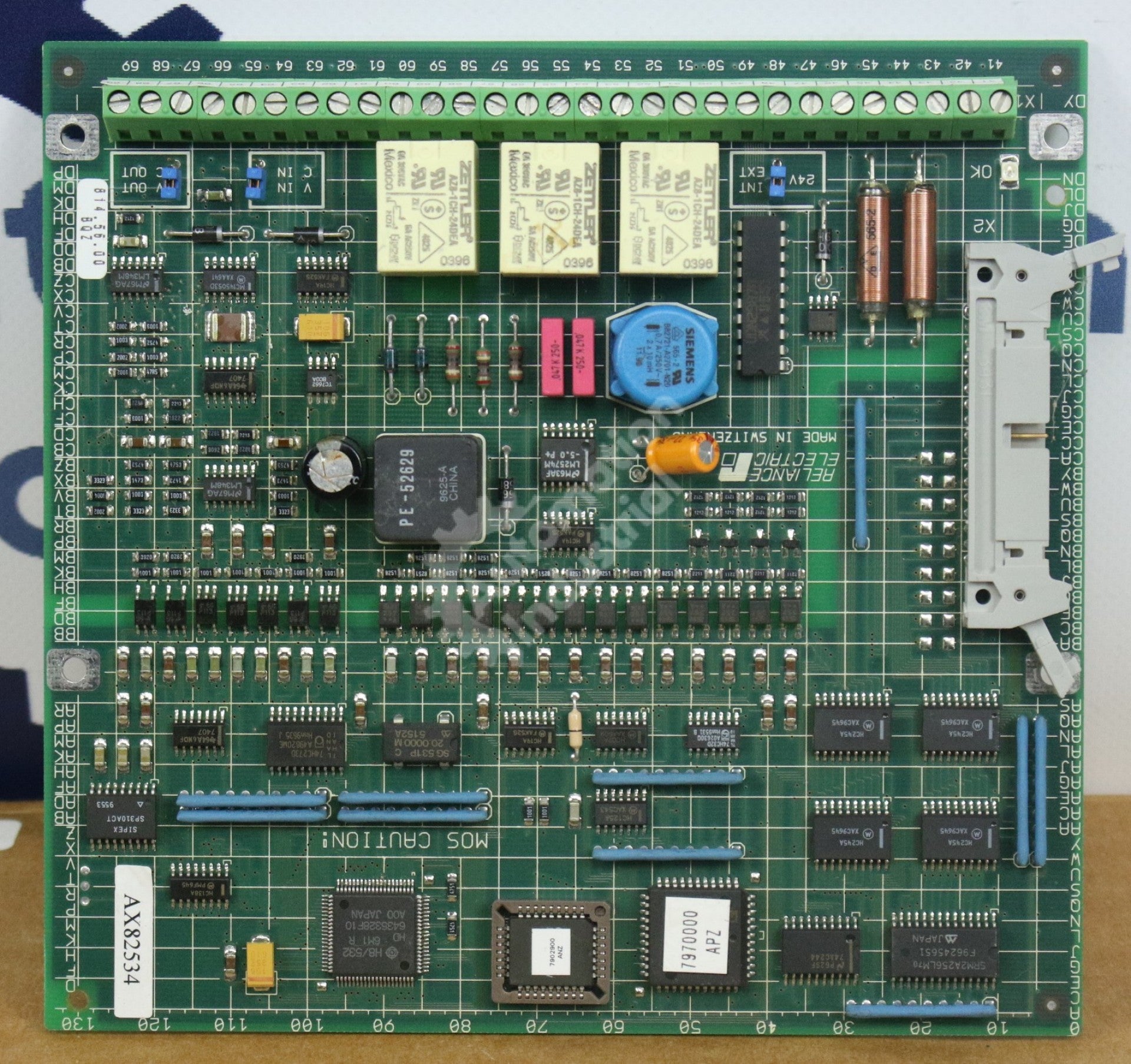 Reliance Electric 814.56.00 814.56.00BQZ Remote Meter Interface Board GV3000