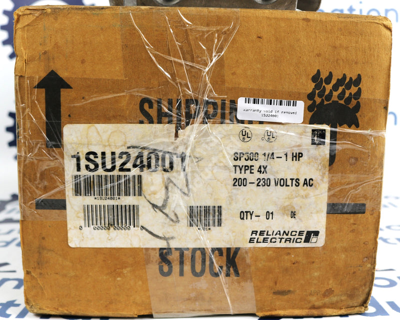 1SU24001 by Reliance Electric 1HP 230V Drive SP500 New Surplus Factory Package
