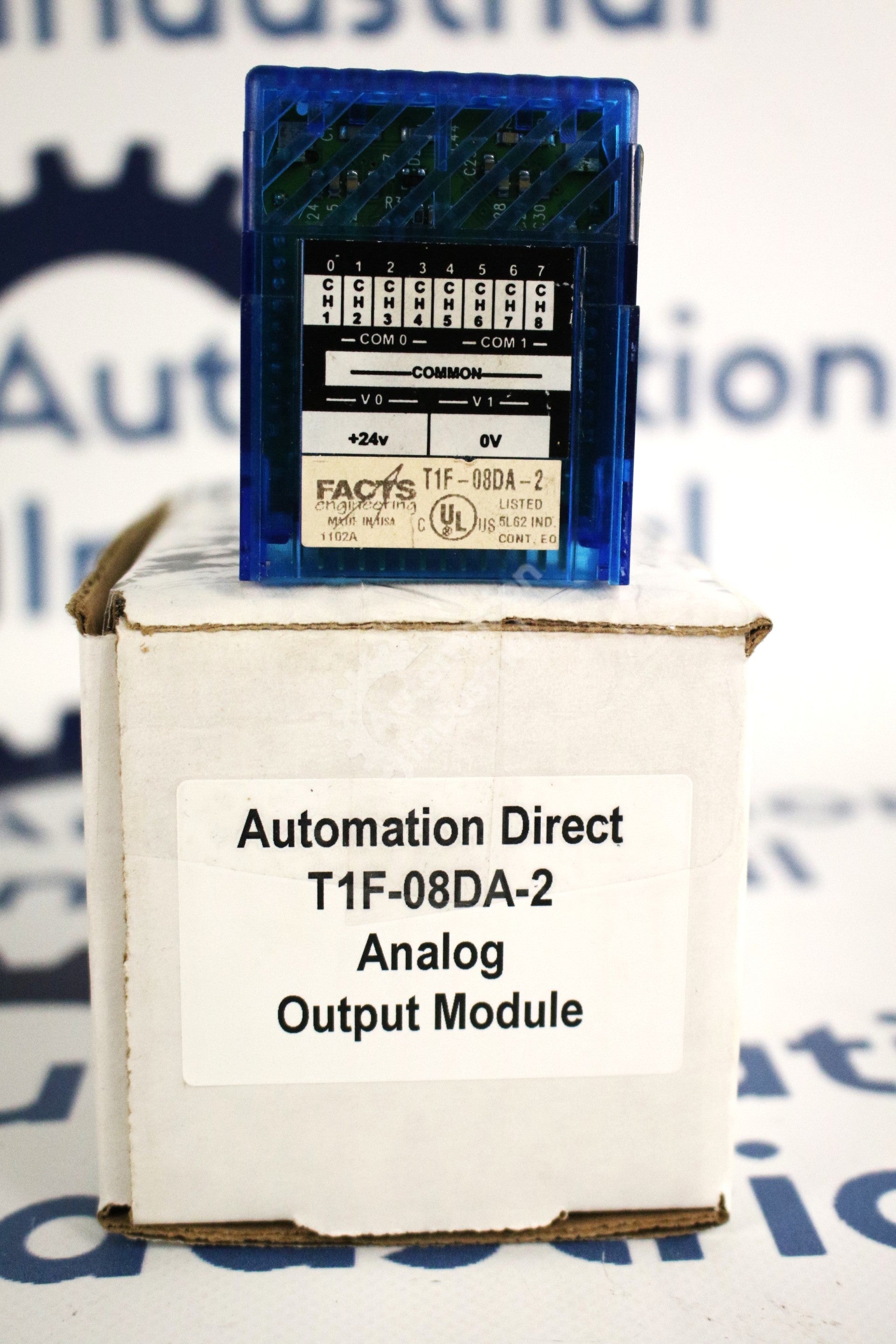 T1F-08DA-2 by Automation Direct 5-10VDC Analog Output Module DirectLOGIC 205